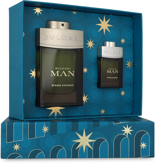 Set Bvlgari Man Wood Essence Caballero Bvlgari 2 pz - Hombre