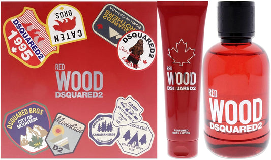 Dsquare2 Set Dsquared2 Red Wood 2Pz 100Ml Edt Spray - Mujer