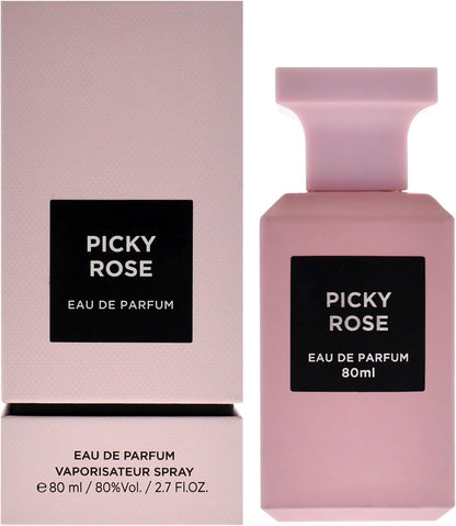 Picky Rose Dama Fragrance World 80 ml Edp Spray - Unisex