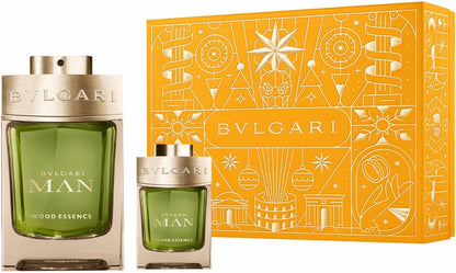 Set Bvlgari Man Wood Essence 2Pzs 100Ml Edp Spray/ 15Ml Edp Spray Bvlgari - Hombre