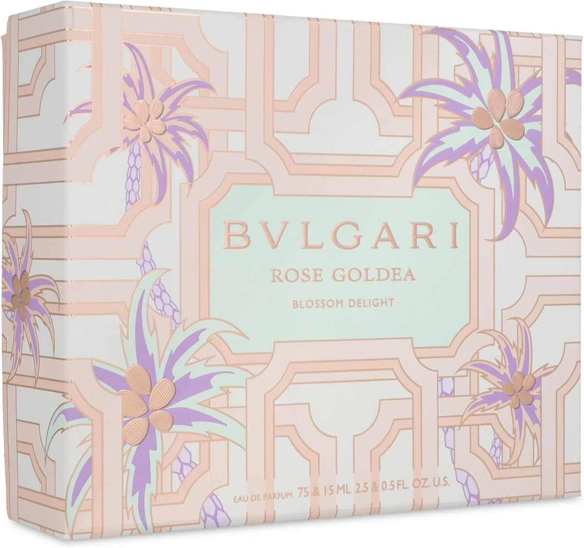 Set Bvlgari Rose Goldea Blossom Delight 2Pzs 75Ml Edp Spray/ 15Ml Edp Spray - Mujer