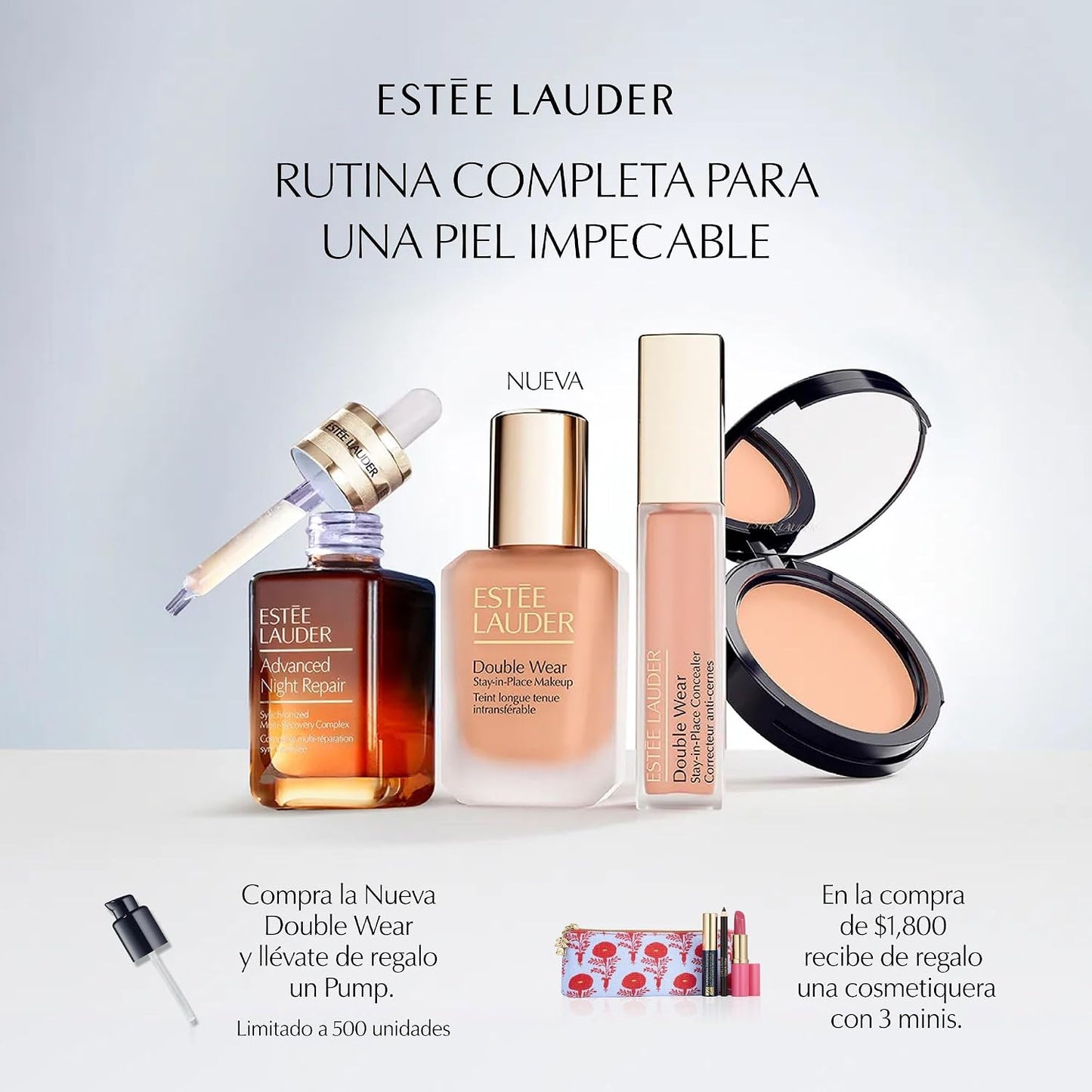 Double Wear Delineador Para Ojos A Prueba De Agua Negro 0.35G - Mujer