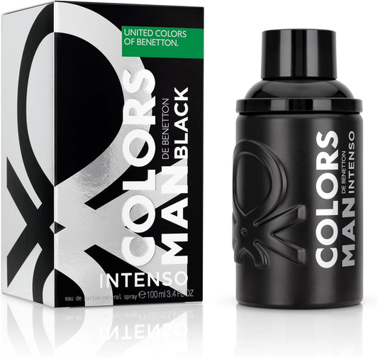 Colors Black Intenso Caballero Benetton 100 ml Edp Spray - Hombre