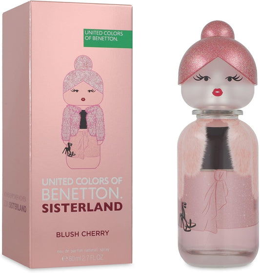 Sisterland Blush Cherry Dama Benetton 80 ml Edp Spray - Mujer
