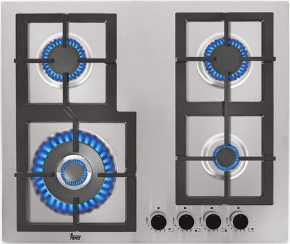 Parrilla Teka Empotrable Efx 60 4G Ai Al Dr Ci Gas Inox 40214311