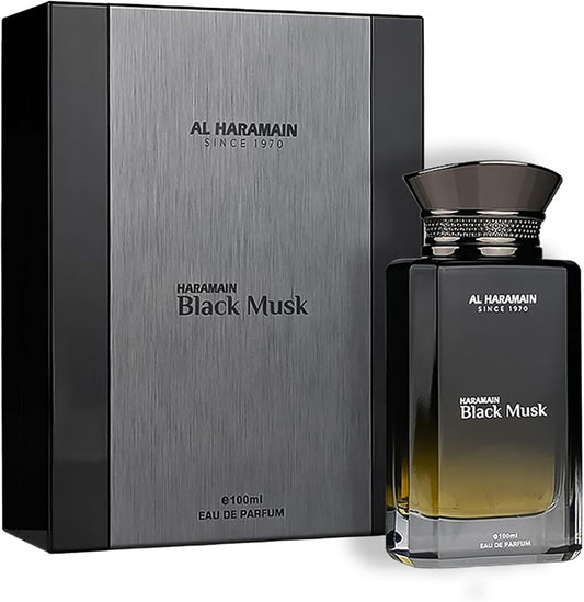 Haramain Black Musk Unisex Al Haramain 100 ml Edp Spray - Hombre