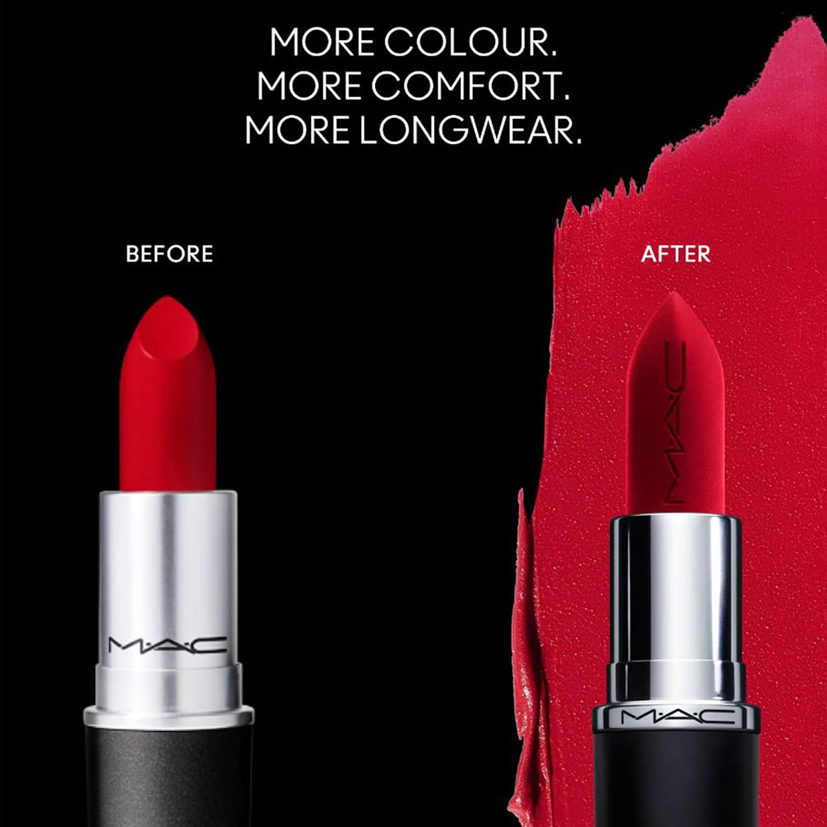 Labial M·A·Cximal Silky Matte Lipstick -Ruby Woo 3.5G - Mujer