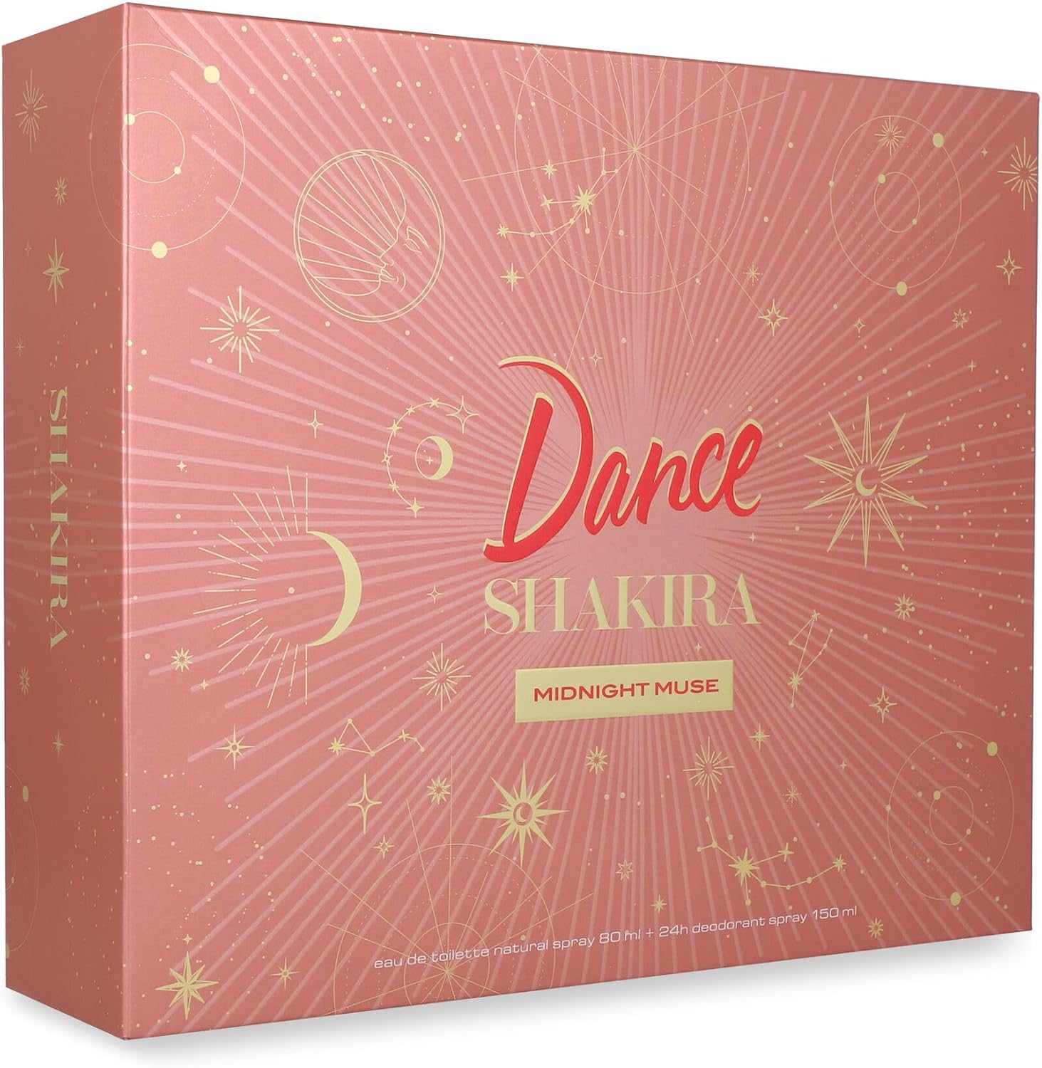 Set Shakira Midnight Muse 2Pzs 80Ml Edt Spray/ Desodorante 150Ml Spray - Mujer