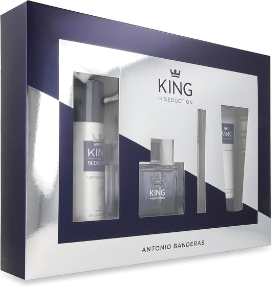 Set King Of Seduction Caballero Antonio Bnderas 4 Pz - Hombre