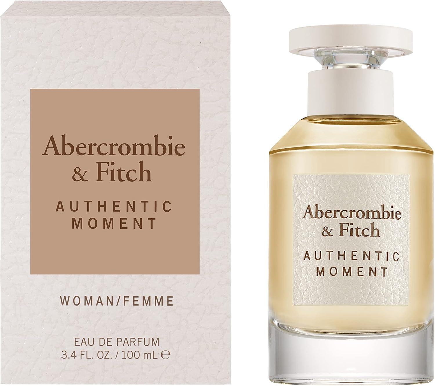 Authentic Moment Woman Dama Abercrombie & Fitch 100ml Edp Spray - Mujer