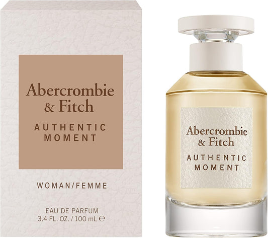 Authentic Moment Woman Dama Abercrombie & Fitch 100ml Edp Spray - Mujer