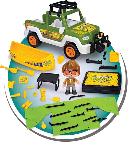Pinypon Rescate Action Wild Life Pick Up Con Canoa Famosa