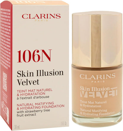 Base Liquida Skin Illusion Velvet -106N 30Ml - Mujer