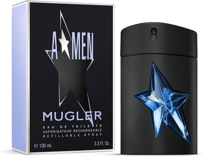 A Men Rechargeable Refillable Rubber 100Ml Edt Spray- Hombre - Hombre