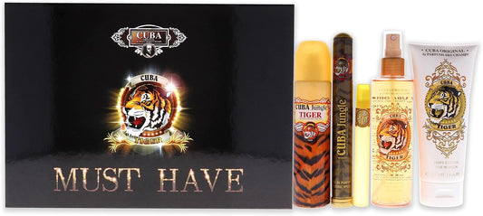 Set Cuba Must Have 5Pzs 100Ml Edp Spray/ Body Splash 200Ml Spray/ Body Lotion 200Ml/ 35Ml Edp Spray/ 15Ml Edp Spray - Mujer