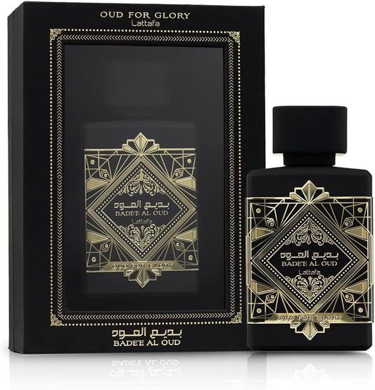 Badee Al Oud Oud for Glory Unisex Lattafa 100 ml Edp Spray