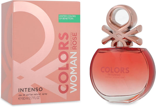 Benetton Colors Rose Intenso 80Ml Edp Spray - Mujer