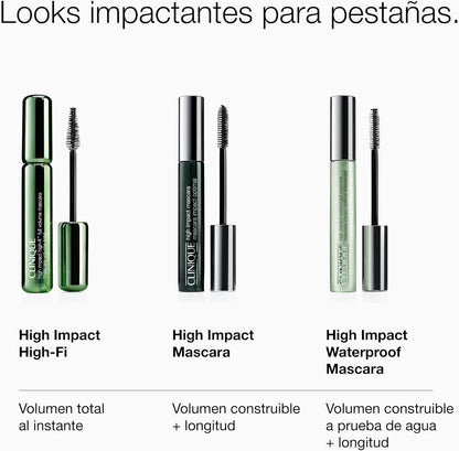 Mascara Para Pestañas High Impact Waterproof Mascara -Black 8Ml - Mujer
