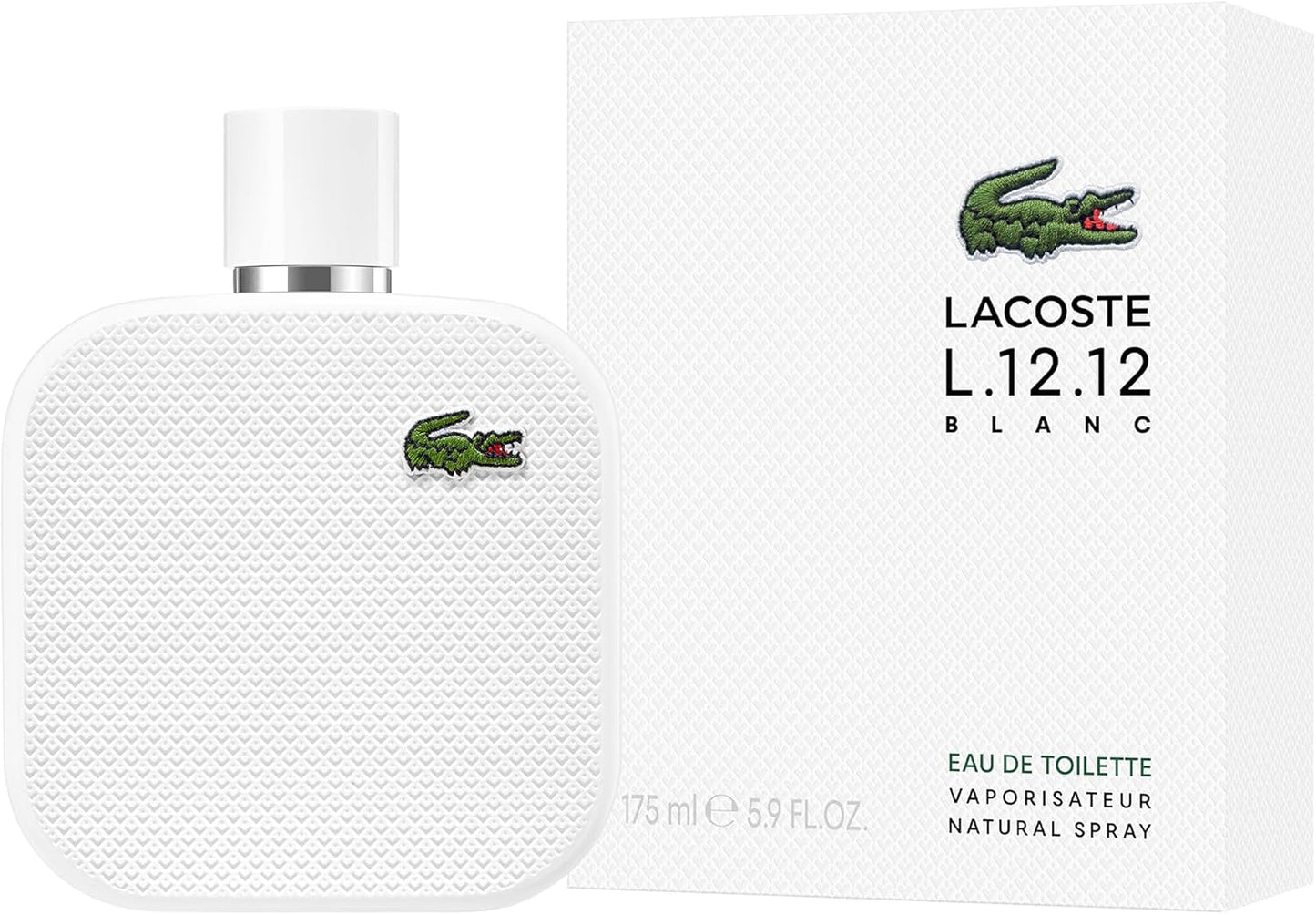 Eau De Lacoste L.12.12 Blanc Pure Caballero Lacoste 175 ml Edt Spray - PriceOnLine