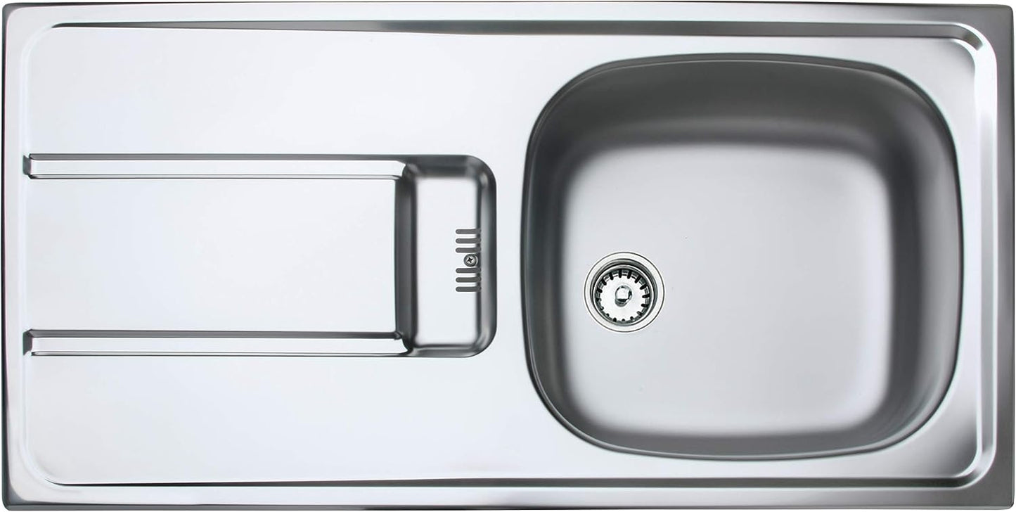 Fregadero Teka Empotrable Dena 1C 1E I/D Inox 10136001