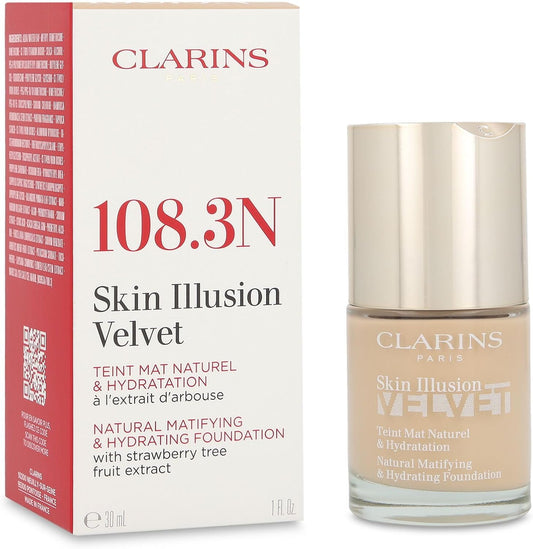 Base Liquida Skin Illusion Velvet -108.3N 30Ml - Mujer