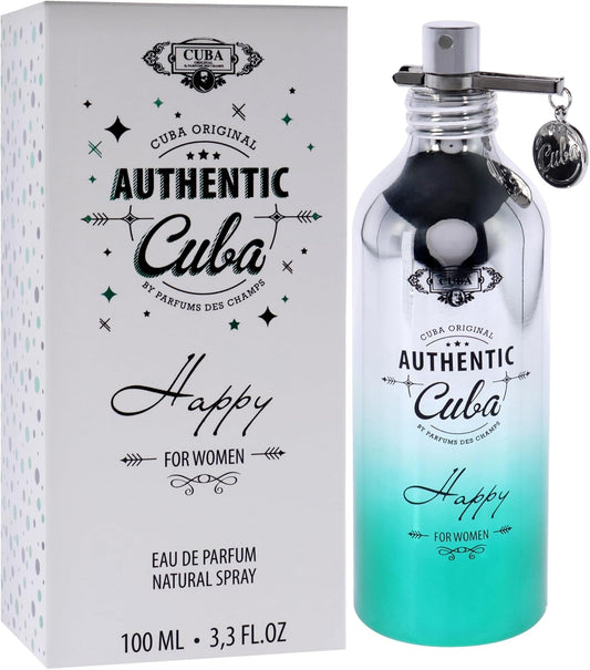 Authentic Cuba Happy Dama Des Champs 100 ml Edp Spray - Mujer