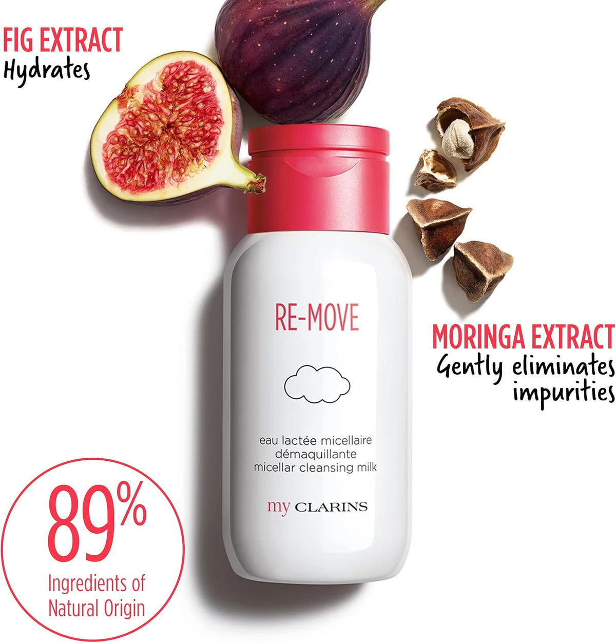 Clarins Desmaquillante Re-Move Micellar Cleansing Milk - 200Ml - Mujer