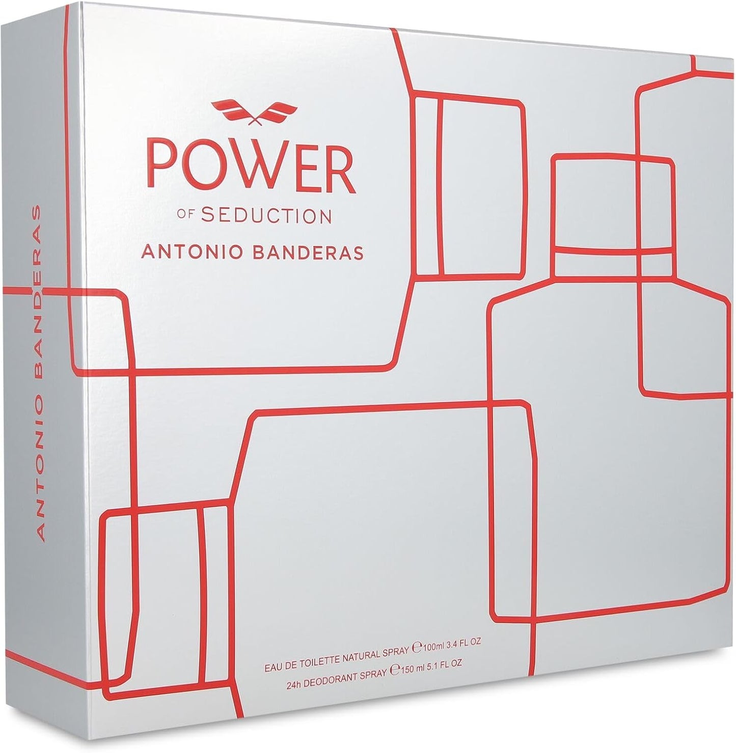 Set Power Of Seduction 2Pz 100Ml Edt Spray -  Hombre
