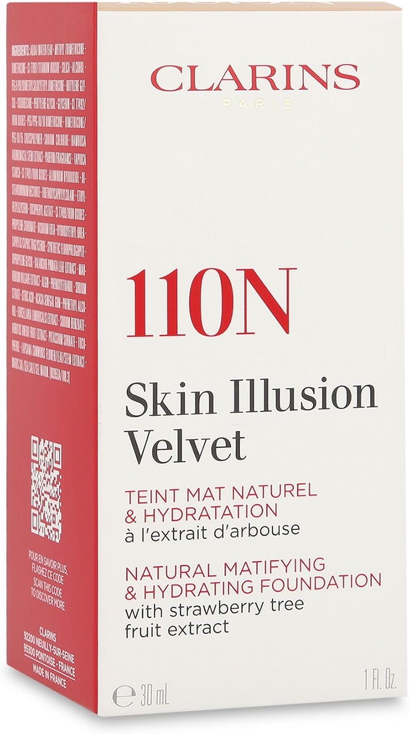Base Liquida Skin Illusion Velvet -110N 30Ml - Mujer