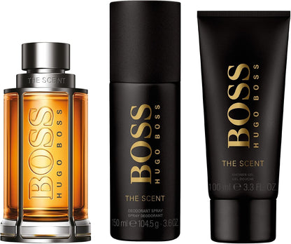 Set Boss The Scent Edt Caballero Hugo Boss 3 Pz - Hombre