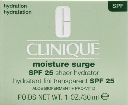 Crema Hidratante Moisture Surge Sheer Hydrator Spf 25 - 30Ml