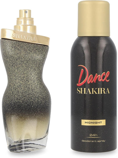 Set Shakira Dance Midnight 2Pz 80Ml Edt Spray - Mujer