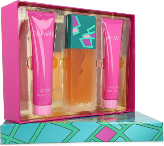 Set Animale 3Pzs 100Ml Edp Spray/ Shower Gel 100Ml/ Body Lotion 100Ml - Mujer