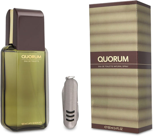 Quorum 100Ml Edt Spray / Navaja Antonio Puig - Hombre