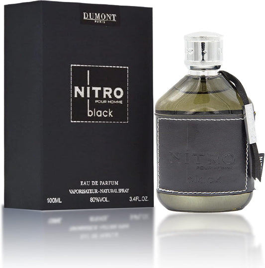 Dumont Nitro Black Pour Homme 100Ml Edp Spray - Hombre