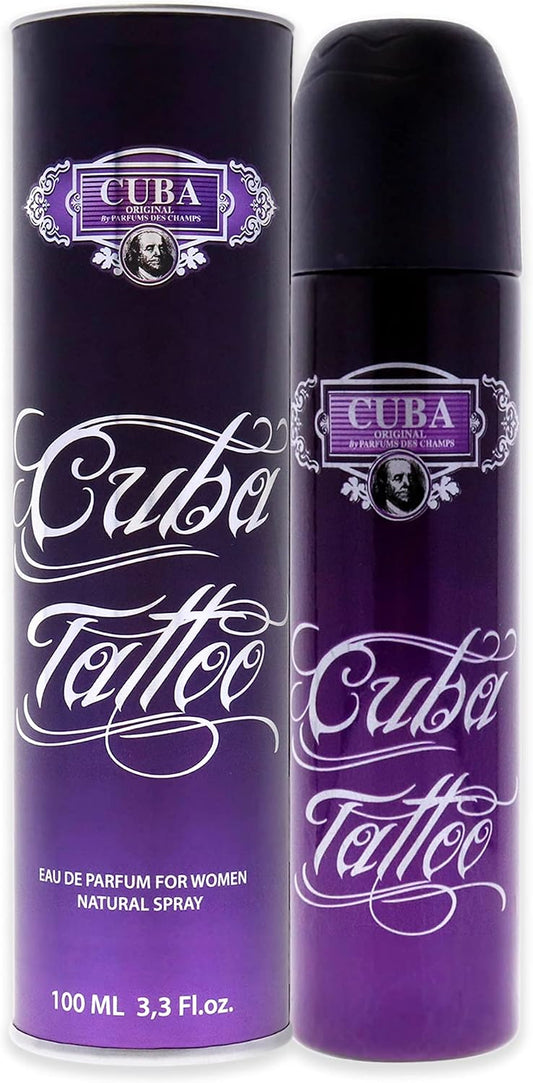 Cuba Tattoo Dama Des Champs 100 ml Edt Spray - PriceOnLine