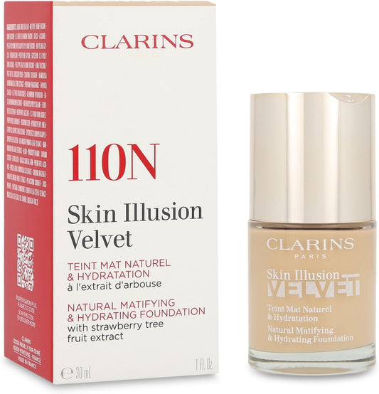 Base Liquida Skin Illusion Velvet -110N 30Ml - Mujer