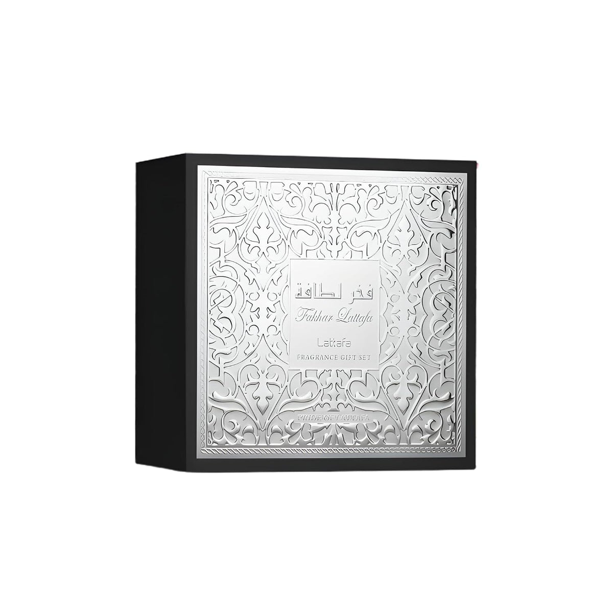 Set Lattafa Fakhar 3Pzs 100Ml Edp Spray/ Shower Gel 100Ml/ 12Ml Edp Spray - Hombre