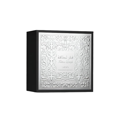 Set Lattafa Fakhar 3Pzs 100Ml Edp Spray/ Shower Gel 100Ml/ 12Ml Edp Spray - Hombre