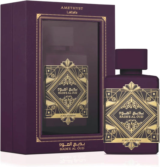 Badee Al Oud Amethyst Unisex Lattafa 100 ml Edp Spray