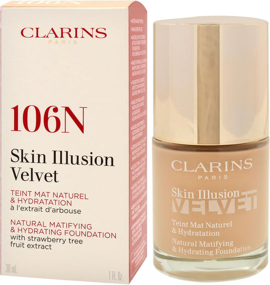Base Liquida Skin Illusion Velvet -106N 30Ml - Mujer