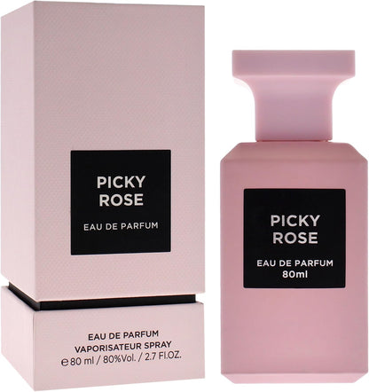 Picky Rose Dama Fragrance World 80 ml Edp Spray - Unisex
