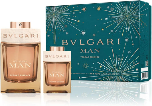 Set Bvlgari Man Terrae Essence Caballero Bvlgari 2 pz - Hombre