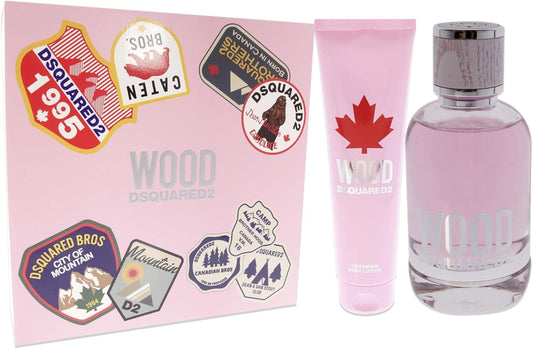 Dsquare2 Set Dsquared2 Wood For Her 2Pz 100Ml Edt Spray - Mujer