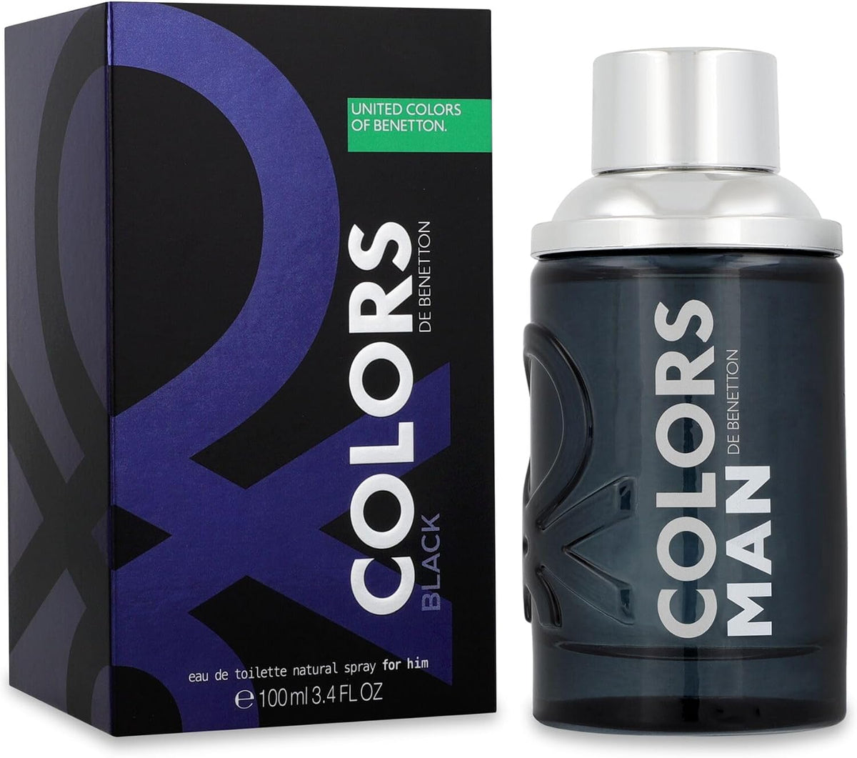 Benetton Colors Black 100Ml Edt Spray - Hombre