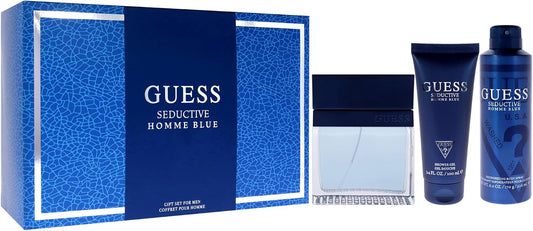 Set Guess Seductive Homme Blue Caballero Guess 4 pz - Hombre