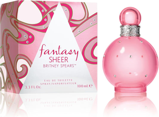 Fantasy Sheer Dama Britney Spears 100 ml Edt Spray - Mujer