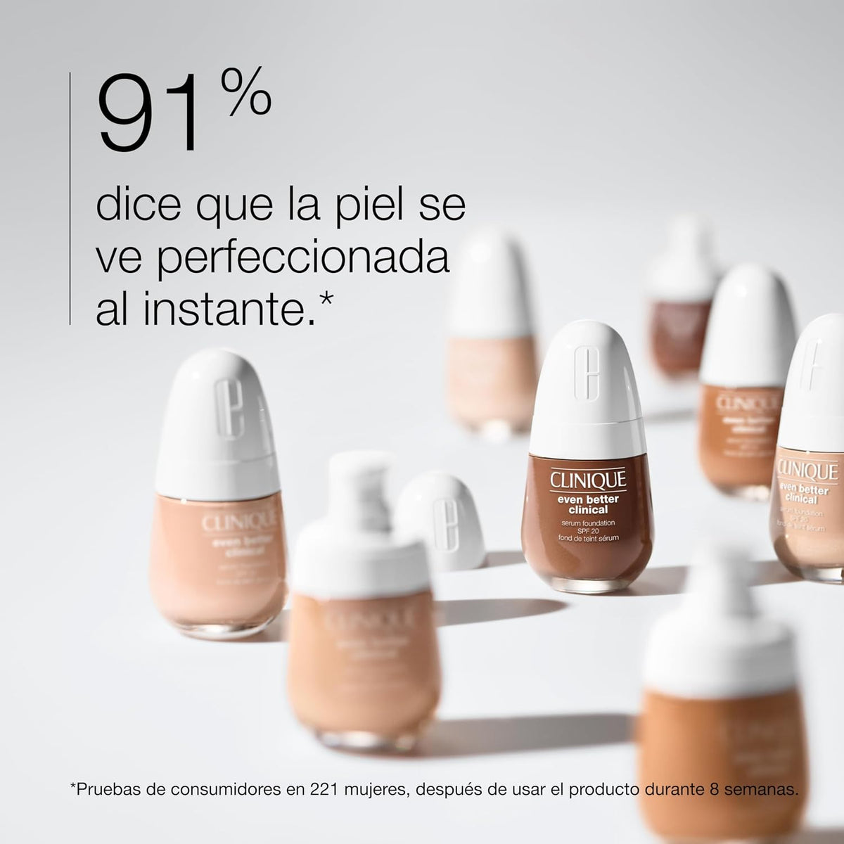 Base Líquida Even Better Clinical Serum Foundation Spf 20 -Cn 10 Alabaster 30Ml - Mujer