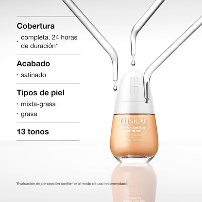 Base Líquida Even Better Clinical Serum Foundation Spf 20 -Cn 52 Neutral 30Ml - Mujer