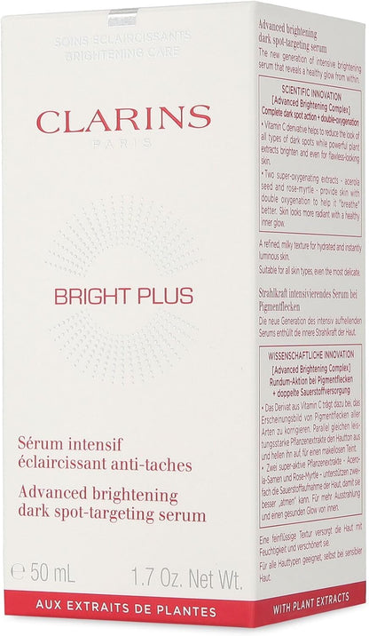 Clarins Suero Facial Bright Plus Serum - 50Ml - Mujer
